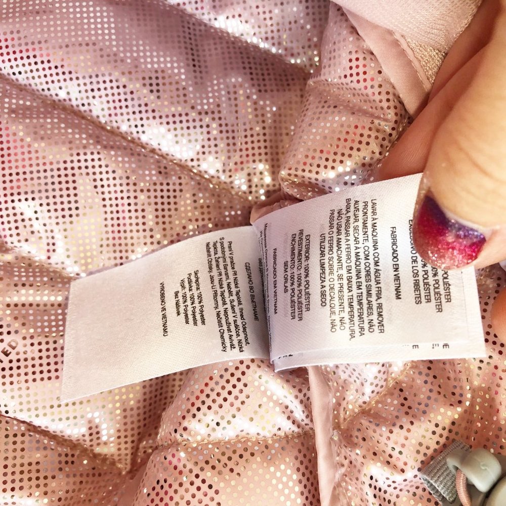 Columbia Light Pink Powder Lite Jacket S - Picture 7 of 10